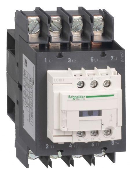 Контактор 4п 415В 60А 220В DC SchE LC1DT60A6MD