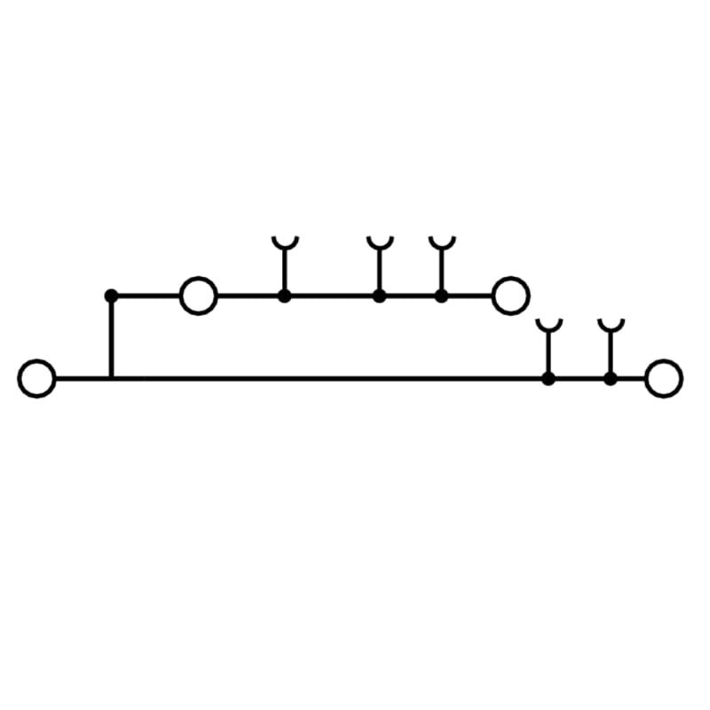 Проходная клемма A2T 2.5 VL BL 1547660000