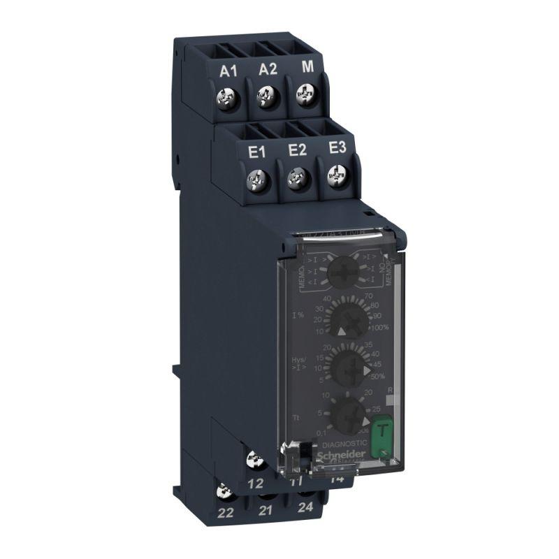 Реле контроля тока многофункц. 24-240В 4-1000мА SchE RM22JA31MR