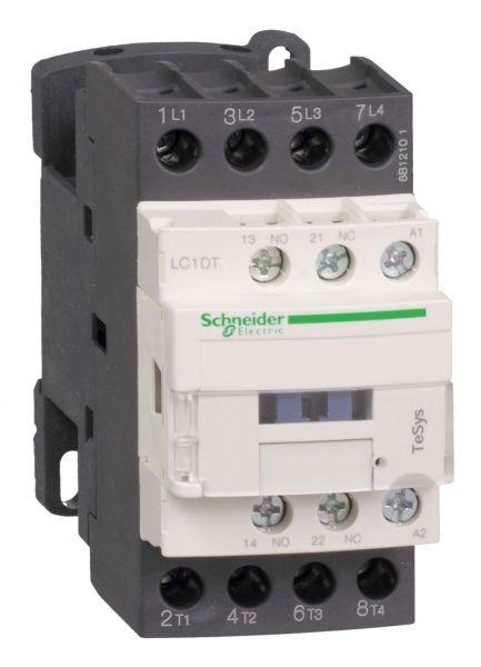 Контактор 4п 20А 4НО АС1 НО+НЗ 240В 50Гц SchE LC1DT20U7