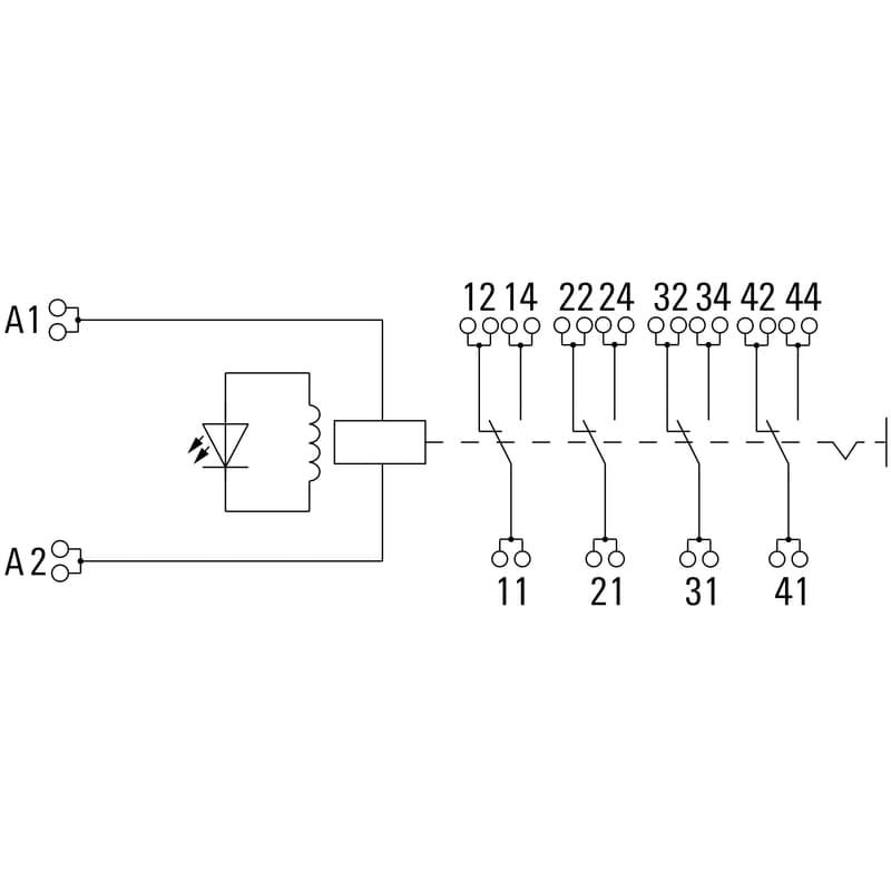Реле безопасности DRMKITP115VAC 4CO LD/PB 2576020000