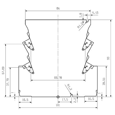 Корпус бл. управл. SK DEMO CH20M22 1105600000