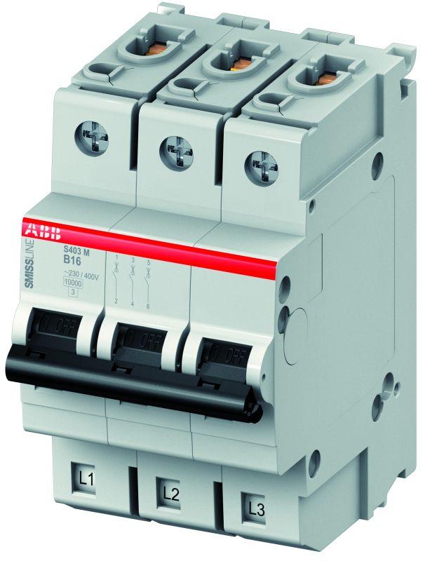 Выключатель автоматический модульный 3п K 32А 10кА S403M-K32 ABB 2CCS573001R0537