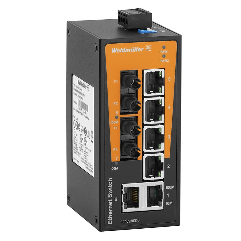 Сетевой коммутатор IE-SW-BL08-6TX-2ST 1240930000