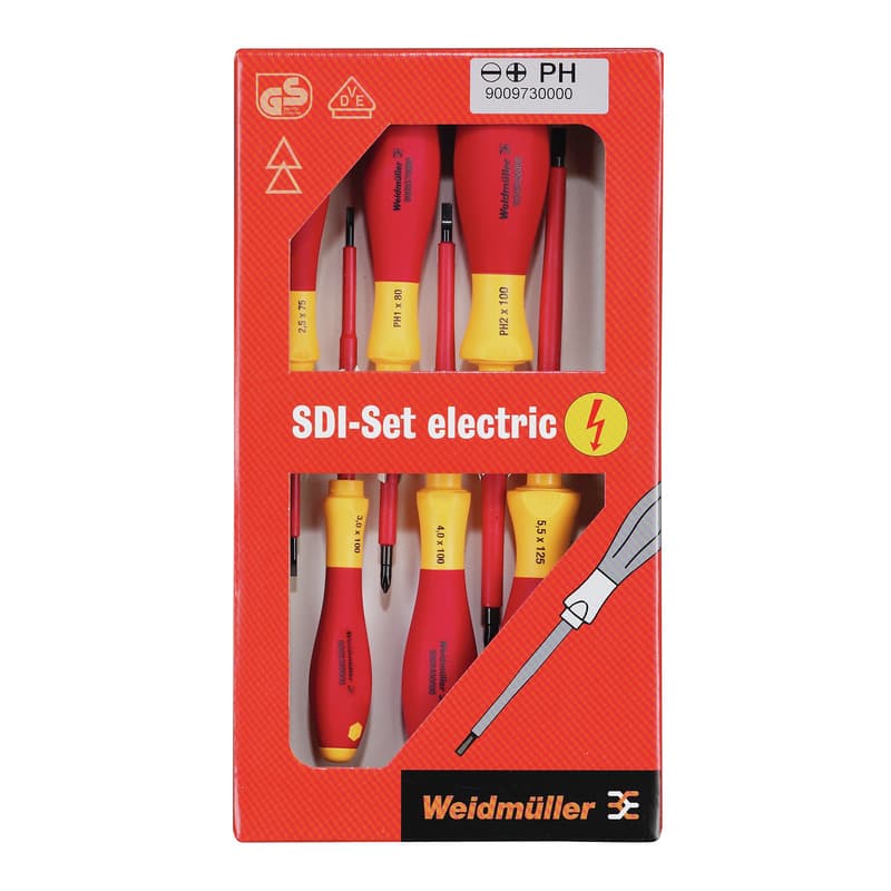 Отвертка SDI Set S2.5-5.5/PZ1/2 1128540000