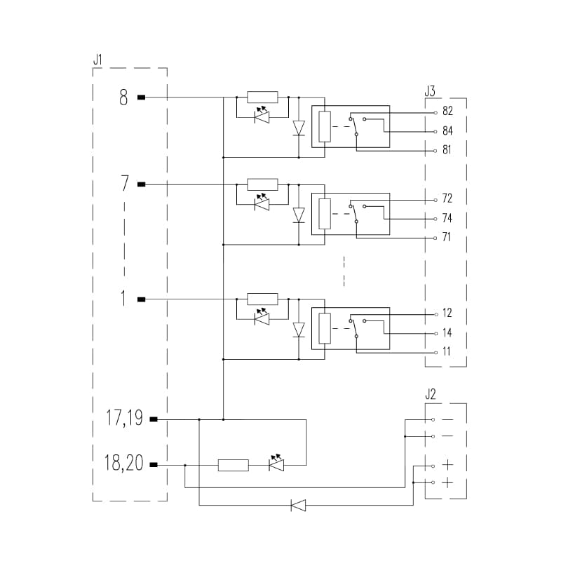 Передающий модуль RSMS-8H 24V- 1CO Z 1456580000