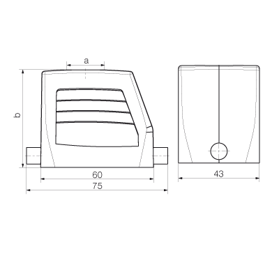 Корпус HDC 16D TOLU 1M32G 1787490000