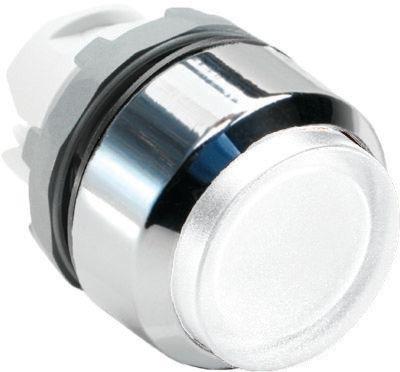 Кнопка MP3-21W выступающая с подсветкой без фикс. бел. (только корпус) ABB 1SFA611102R2105