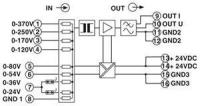 Преобразователь сигнала напряжения MCR-VAC-UI-O-DC Phoenix Contact 2811103