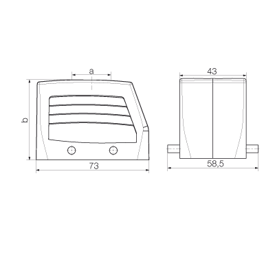 Корпус HDC 24D TOBU 1M25G 1787300000