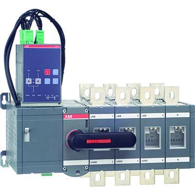 Рубильник реверсивный 4п OTM1600E4C2D230C с блоком АВР OMD200 ABB 1SCA112854R1001