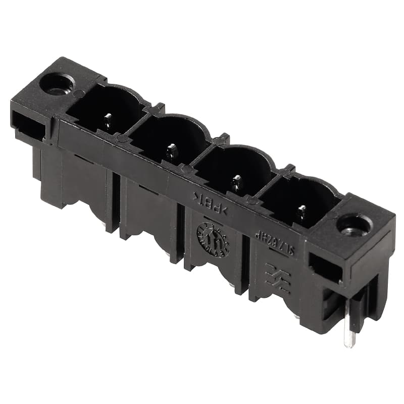 Штекерный соединитель печат SL 7.62HP/06/180LF 3.2 SN BK BX 1141130000