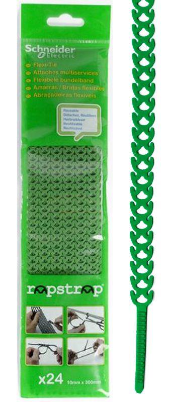 Хомут кабельный RAPSTRAP 10х300 термопласт зел. (уп.24шт) SchE IMT38072