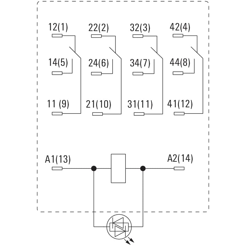 Реле безопасности DRM570220LT AU 7760056287