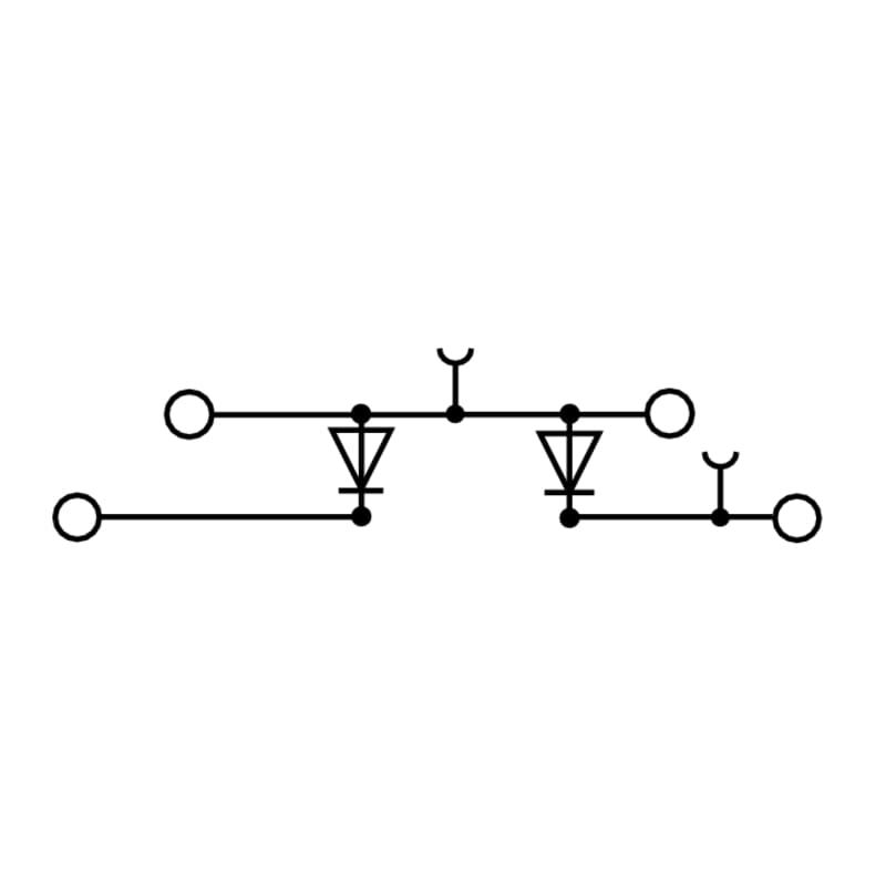 Клемма с электронными компо WDK 2.5 2D 1.A 8014670000