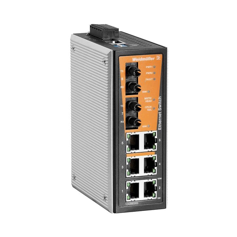 Сетевой коммутатор IE-SW-VL08MT-6TX-2ST 1240990000