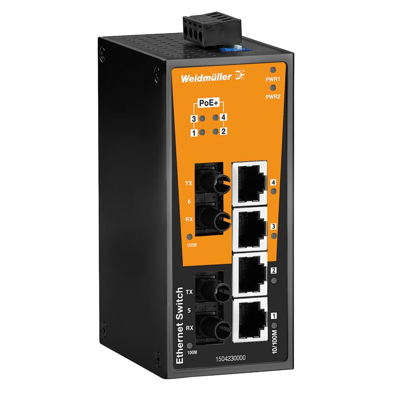 Сетевой коммутатор IE-SW-BL06-4POE-2ST 1504230000