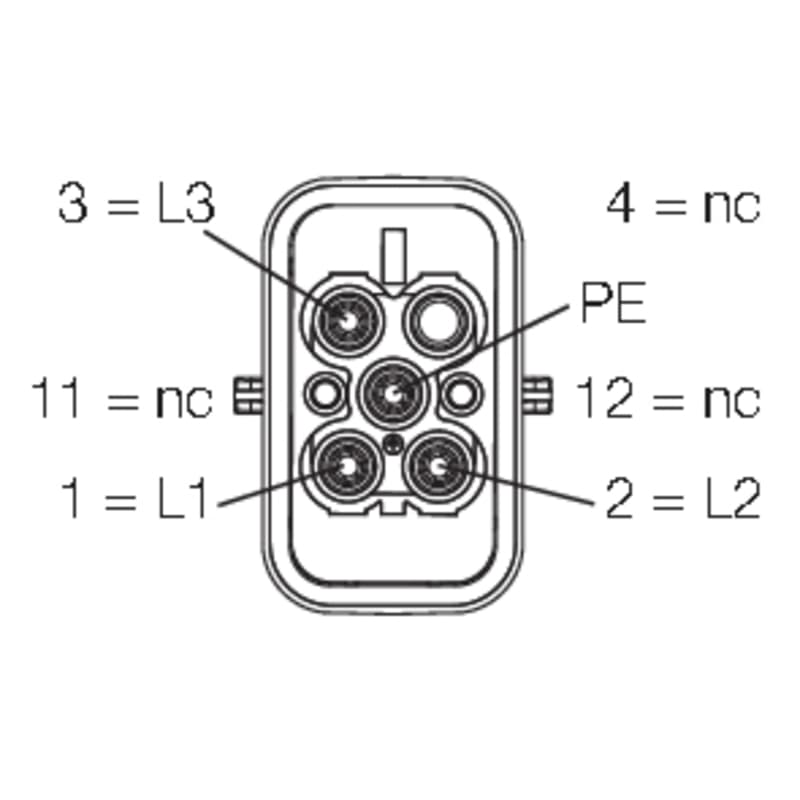 Ready-made power line FPL 4G2.5/PD/Q4MG/2+5 8000005297