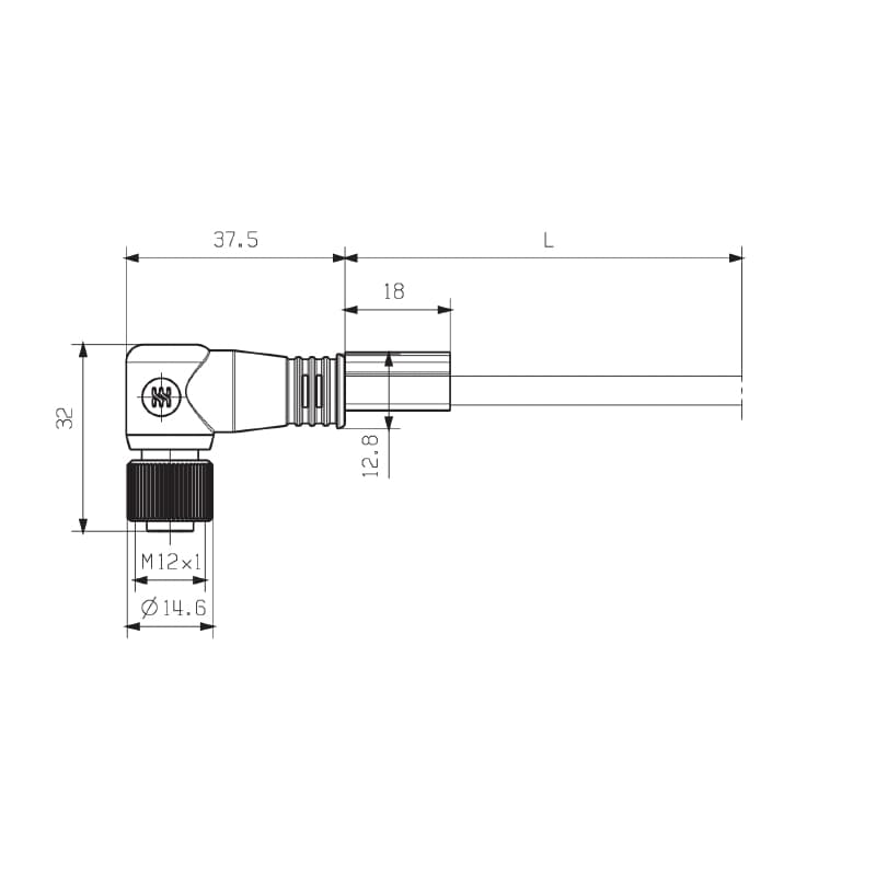 Шинный кабель SAIL-M12BW-PB-3.0D 1062300300
