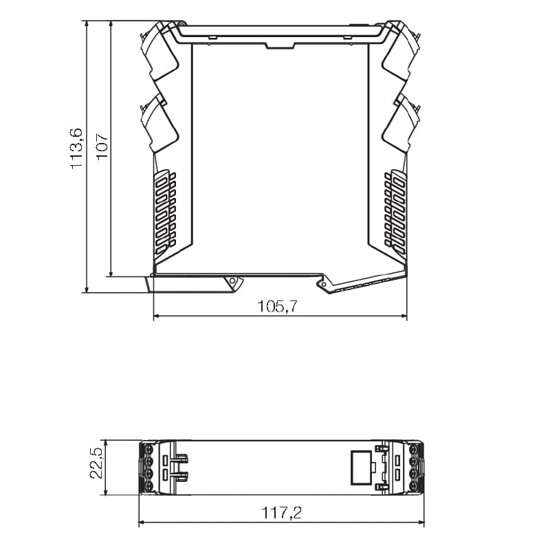 Корпус бл. управл. SK DEMO CH20M22 1105600000