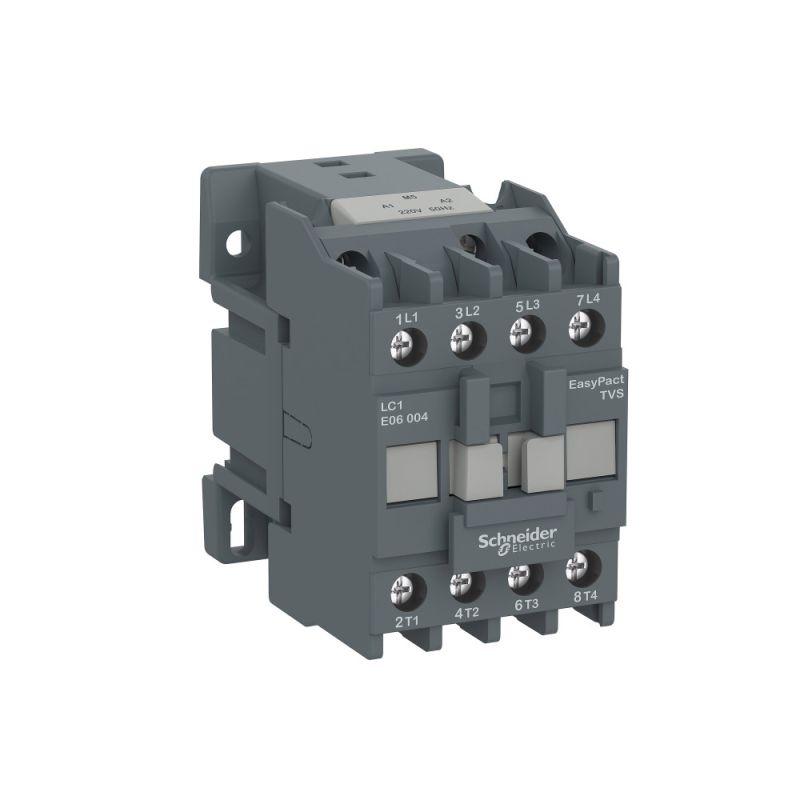 Контактор 4п E 40А 4НО AC1 24В.50/60Гц SchE LC1E25004B7