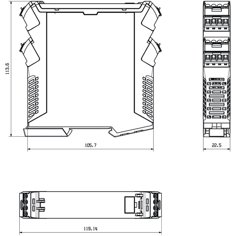 Коммутирующий усилитель ACT20X-2HAI-2SAO-S 8965440000