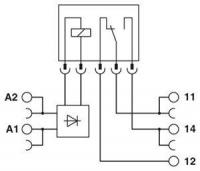 Модуль реле универс. PLC-RSC- 24DC/21 24В DC Phoenix Contact 2966171