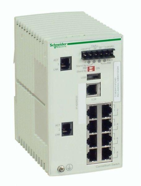 Коммутатор CONNEXIUM (MANAGED) 8TX/2TX-G SchE TCSESM103F23G0