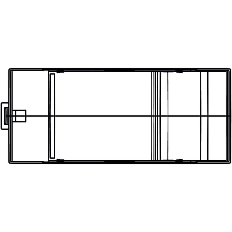 Корпус бл. управл. CH20M45 B GGY/BK 1164710000