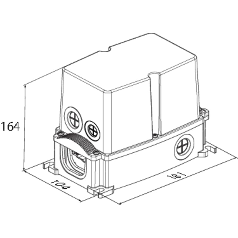 Корпус BG GHDE HO PT6 1276220000