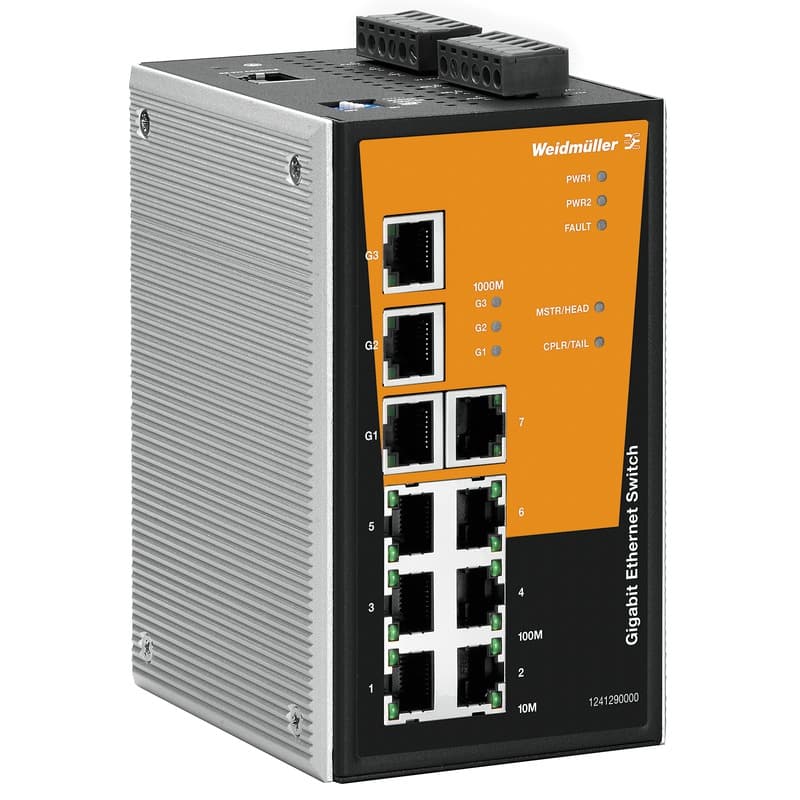 Сетевой коммутатор IE-SW-PL10M-3GT-7TX 1241290000