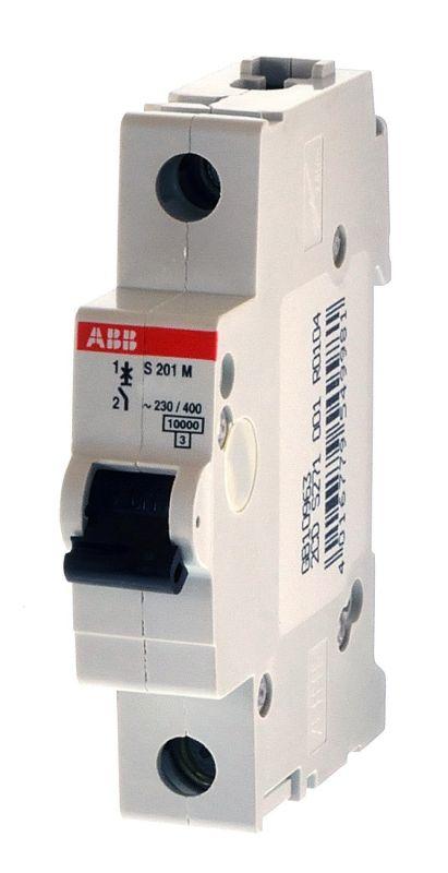 Выключатель автоматический модульный 1п B 10А 10кА S201M B10 ABB 2CDS271001R0105