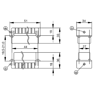 Промышленный разъём HDC HEE 10 MC 1826830000