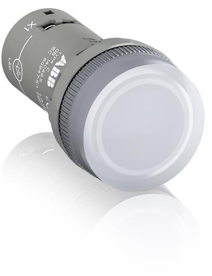 Лампа CL2-515C со встроен. светодиодом 110-130В DC бел. ABB 1SFA619403R5158