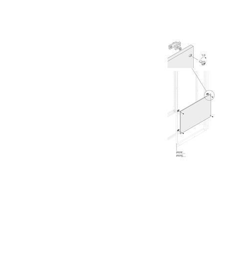 Панель глухая H=400мм W=800мм ABB 1STQ001382B0000