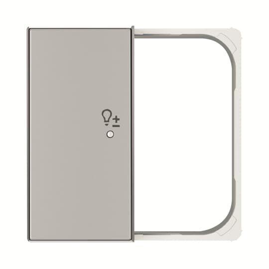 Клавиша двойная леваяSRD-2-L-85PL free@home SKY светорегулятор серебр. ABB 2CLA852641A1301