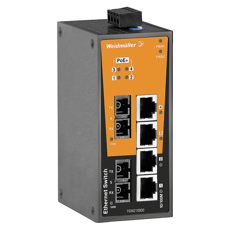 Сетевой коммутатор IE-SW-BL06T-4POE-2SC 1504220000