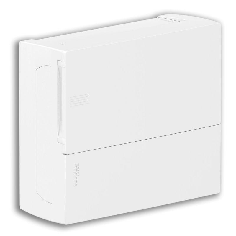 Бокс ОП MINI PRAGMA 1 ряд 12мод. бел. с бел. двер. IP40 SchE MIP12112