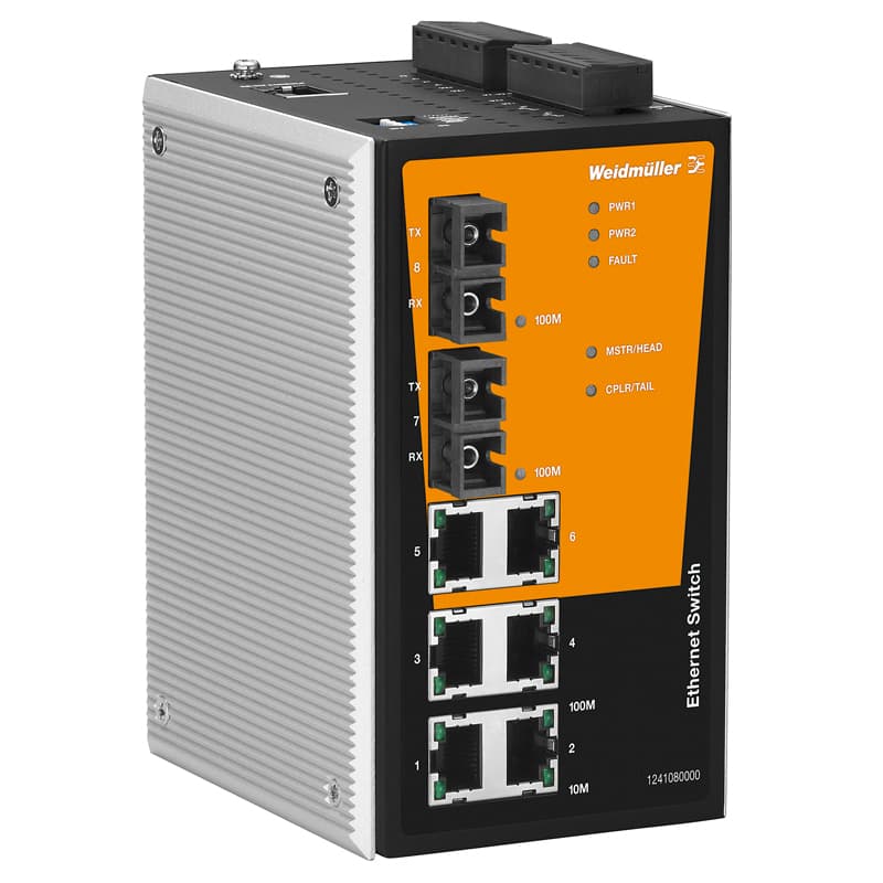 Сетевой коммутатор IE-SW-PL08MT-6TX-2ST 1286800000