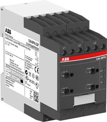 Реле контроля CM-MPN.52P без контр. нуля Umin/Umax=3х350-460В/480- 580BAC 2ПК пруж. клеммы ABB 1SVR760487R8300