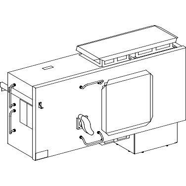 Коробка ответвительная 630А SchE KTB0630HF4