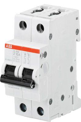 Выключатель автоматический модульный 2п K 25А 6кА S202 K25 ABB 2CDS252001R0517