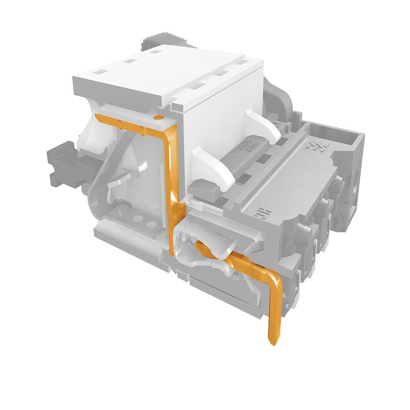 Штекерный соединитель печат SL-SMT 5.08HC/05/180G 1.5AU BK RL 2595570000