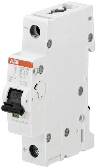 Выключатель автоматический модульный 1п D 1.6А 10кА S201MT-D1.6 ABB 2CDS271006R0971
