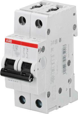 Выключатель автоматический модульный 2п C 40А 10кА S202M C40 ABB 2CDS272001R0404