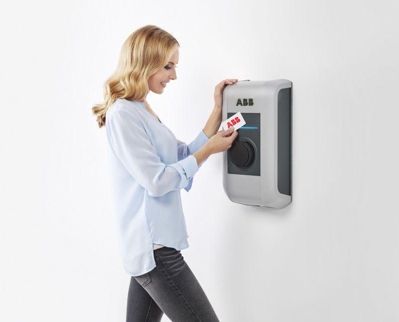 Устройство зарядное для электромобилей Pro S W22-T-R-0 T2 22kW RFID ABB 6AGC070457