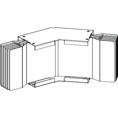 Секция угловая горизонт. N1 SchE KTA1250LP7C1