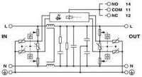Устройство защиты от перенапряжений с ЭМ-фильтром SFP 1-20/230AC Phoenix Contact 2859987
