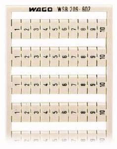 Маркировка WSB QUICK (уп.5шт) WAGO 209-602