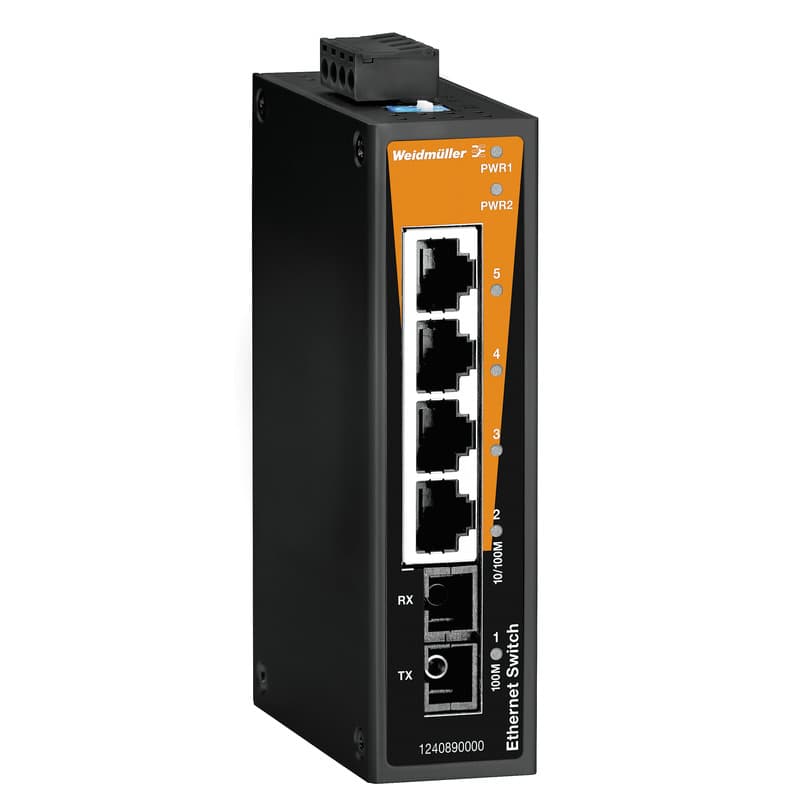Сетевой коммутатор IE-SW-BL05-4TX-1SC 1240890000